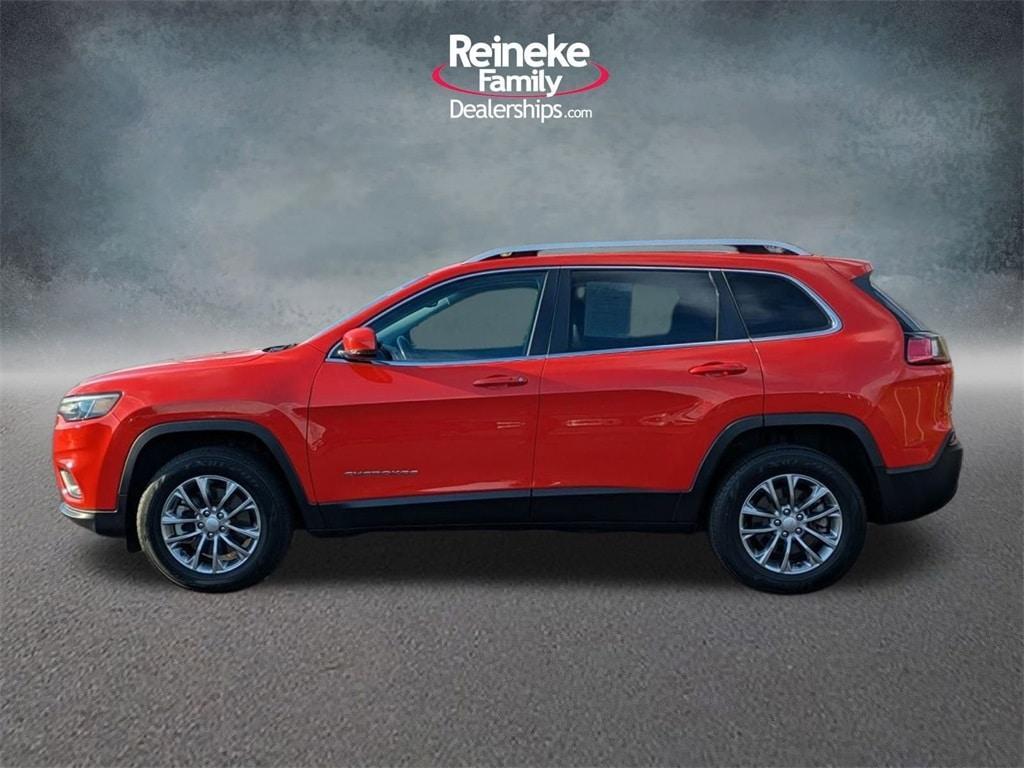 used 2021 Jeep Cherokee car, priced at $19,025