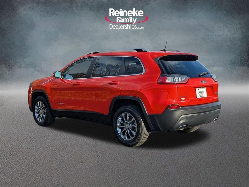 used 2021 Jeep Cherokee car, priced at $19,025