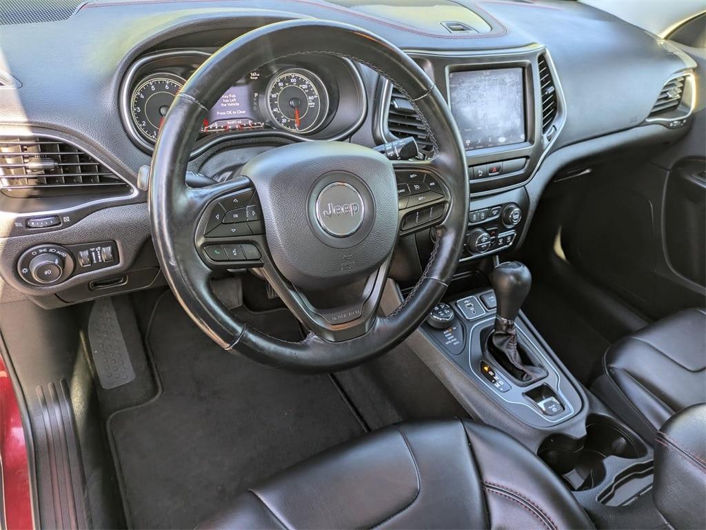 used 2019 Jeep Cherokee car, priced at $15,953