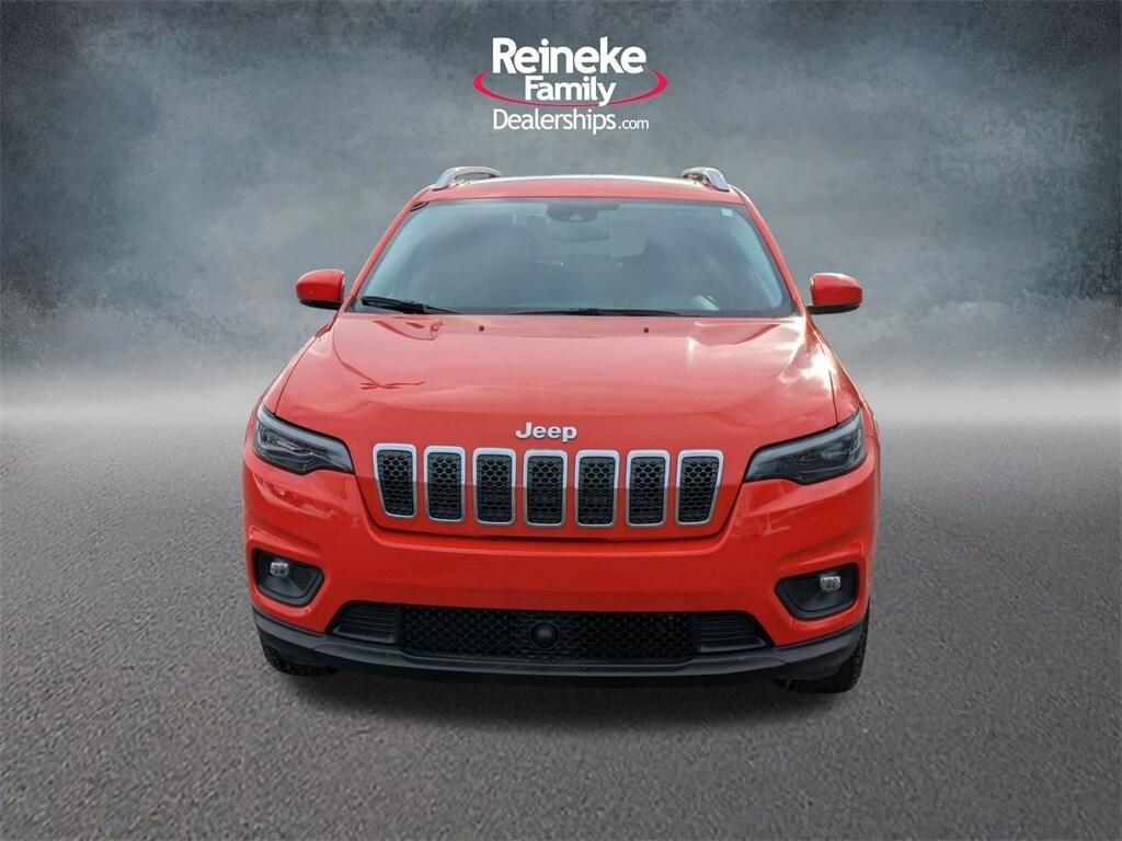 used 2021 Jeep Cherokee car, priced at $21,000