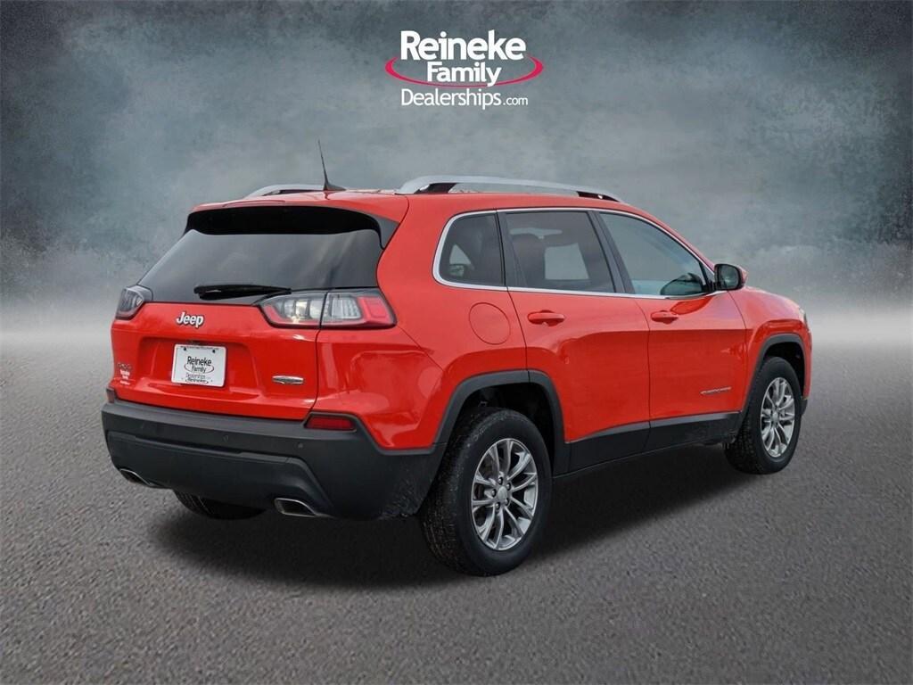 used 2021 Jeep Cherokee car, priced at $21,000