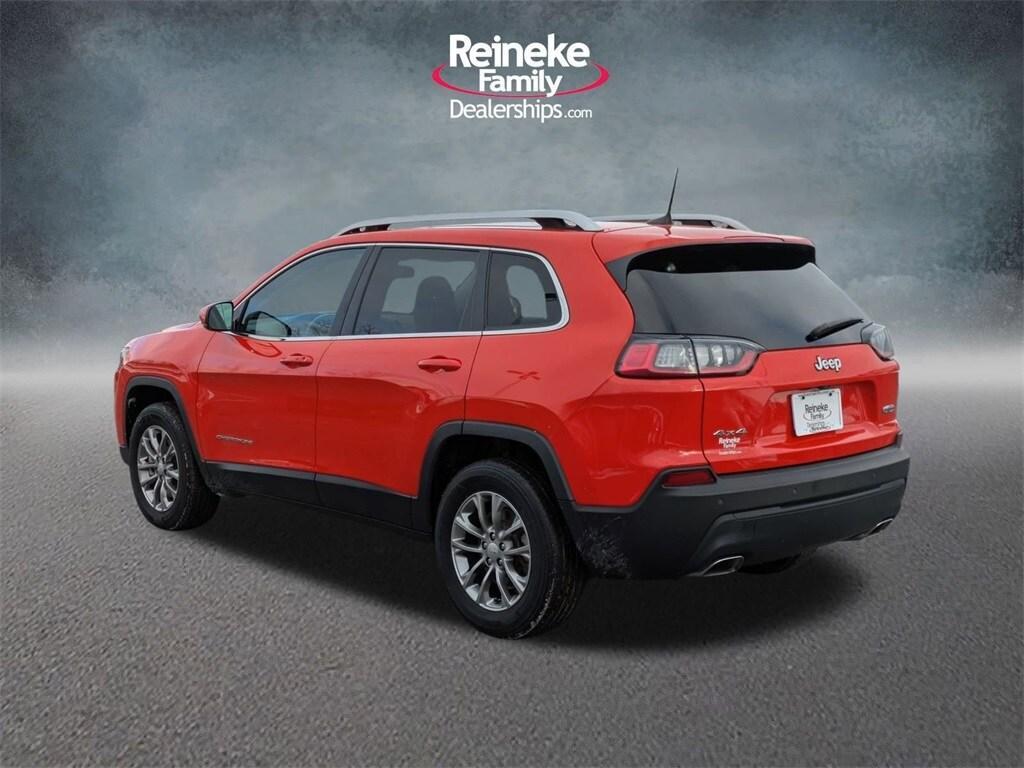 used 2021 Jeep Cherokee car, priced at $21,000