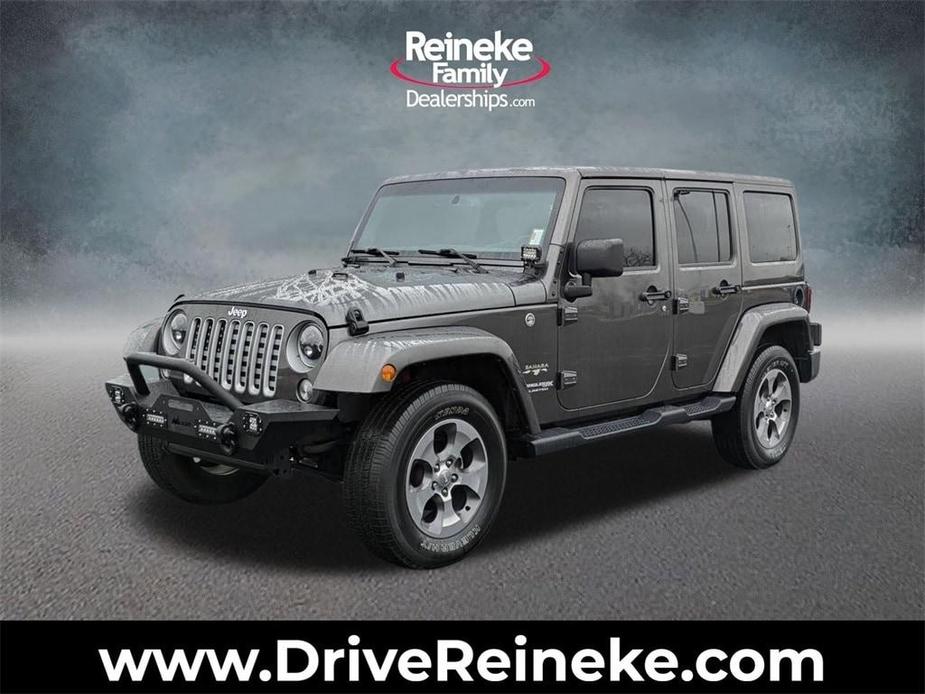 used 2018 Jeep Wrangler JK Unlimited car, priced at $21,165