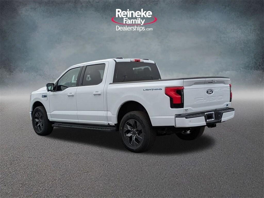 new 2025 Ford F-150 Lightning car, priced at $66,222