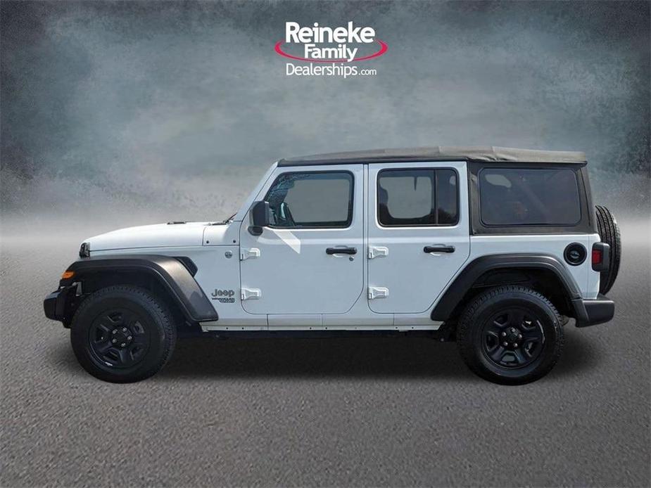 used 2021 Jeep Wrangler Unlimited car, priced at $29,999