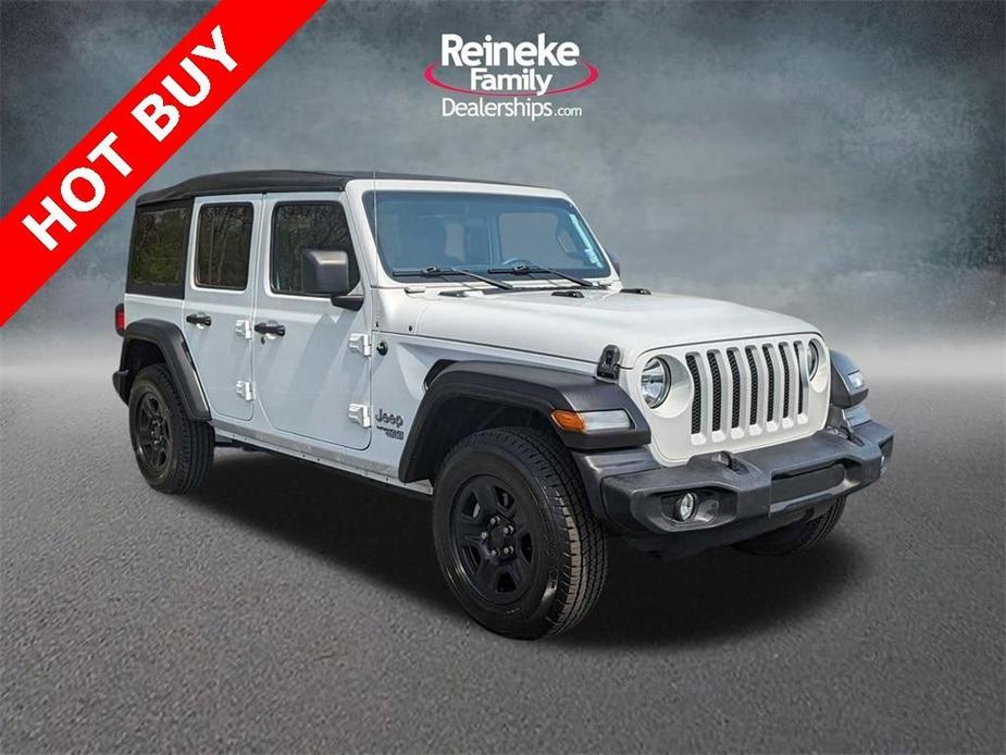 used 2021 Jeep Wrangler Unlimited car, priced at $25,967