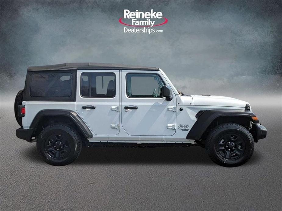 used 2021 Jeep Wrangler Unlimited car, priced at $28,436