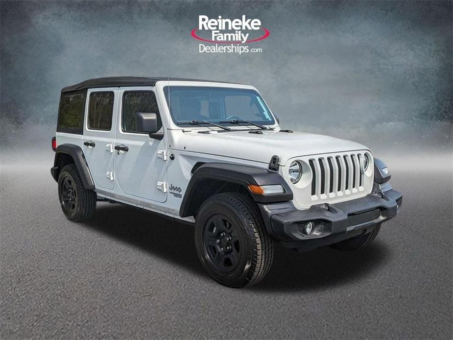 used 2021 Jeep Wrangler Unlimited car, priced at $28,436