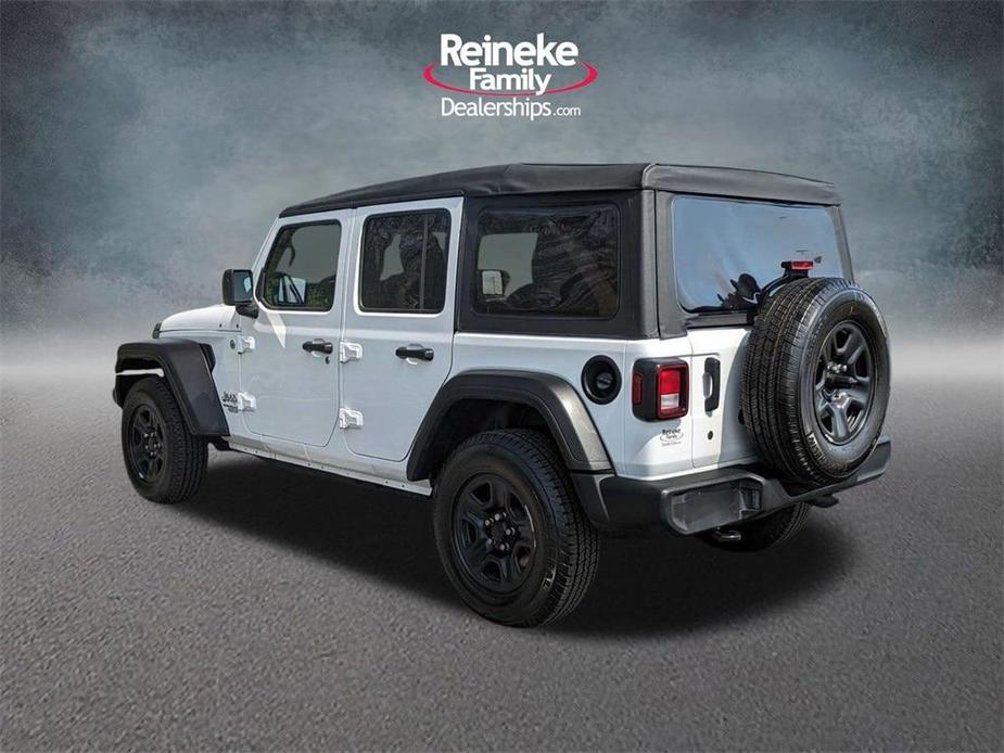 used 2021 Jeep Wrangler Unlimited car, priced at $29,999