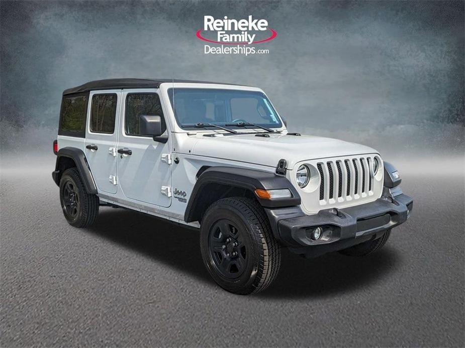 used 2021 Jeep Wrangler Unlimited car, priced at $29,999