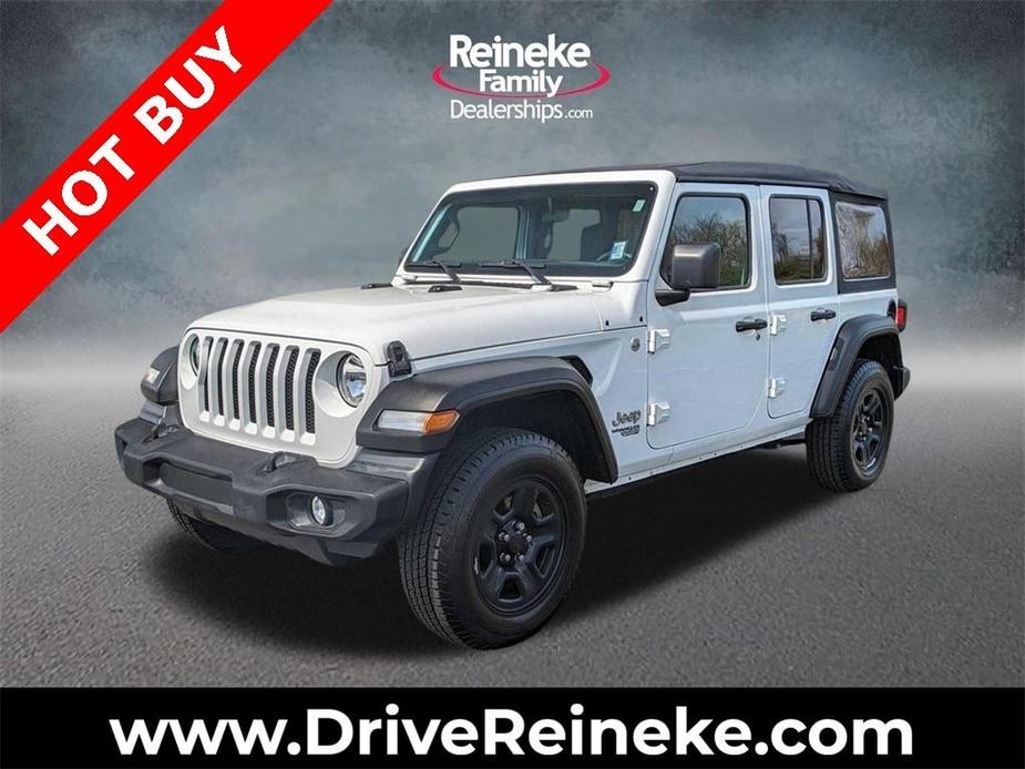 used 2021 Jeep Wrangler Unlimited car, priced at $25,967