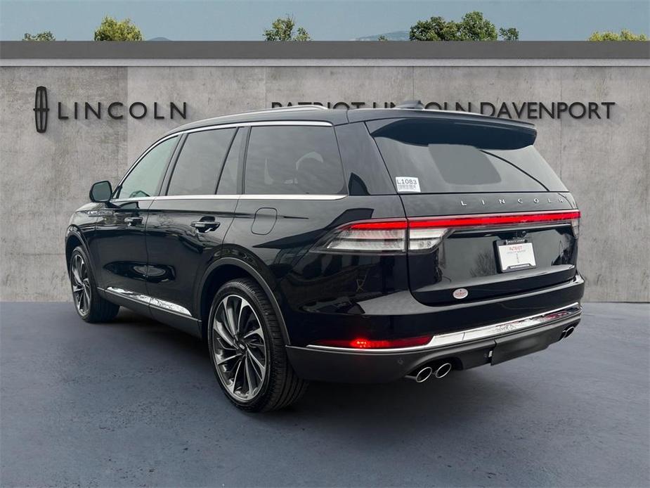 new 2025 Lincoln Aviator car, priced at $78,300