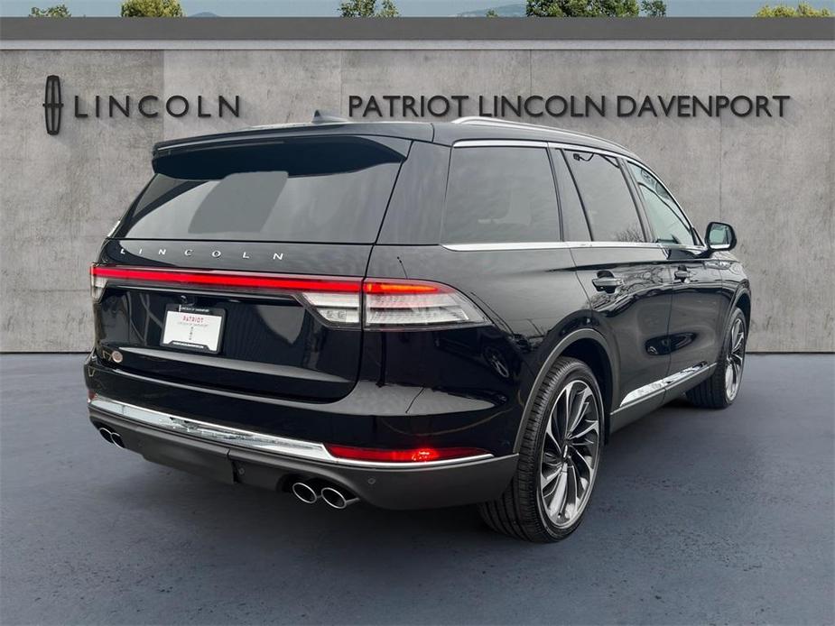 new 2025 Lincoln Aviator car, priced at $78,300