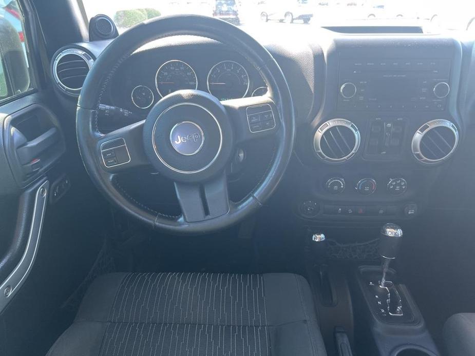 used 2012 Jeep Wrangler Unlimited car, priced at $17,500