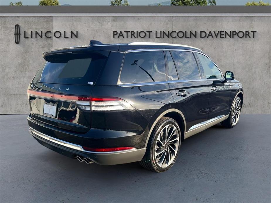 new 2025 Lincoln Aviator car, priced at $78,020