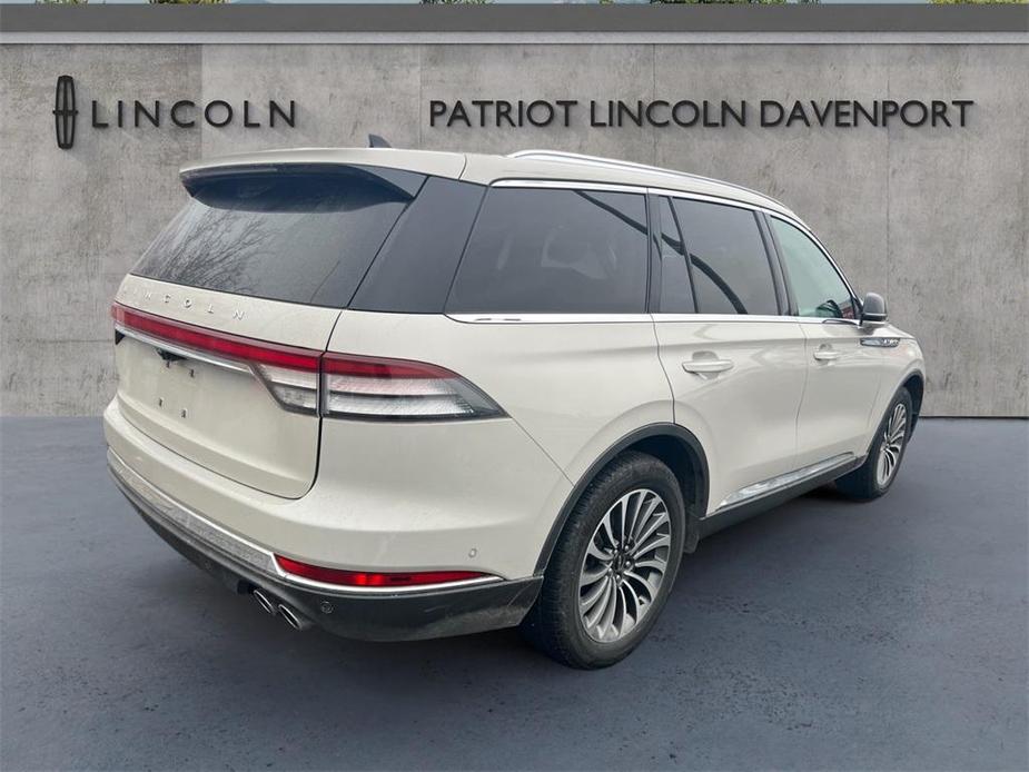 used 2021 Lincoln Aviator car, priced at $37,995