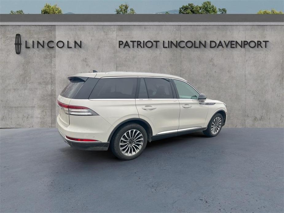 used 2021 Lincoln Aviator car, priced at $37,995