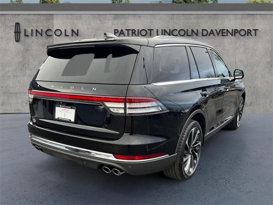 new 2025 Lincoln Aviator car, priced at $78,300