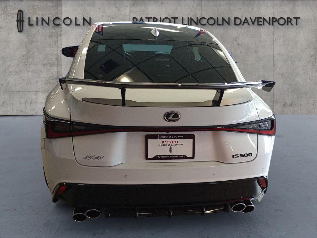 used 2023 Lexus IS 500 car, priced at $60,000