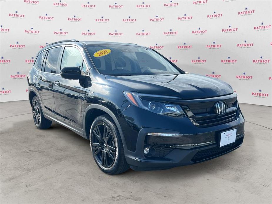 used 2021 Honda Pilot car, priced at $28,750