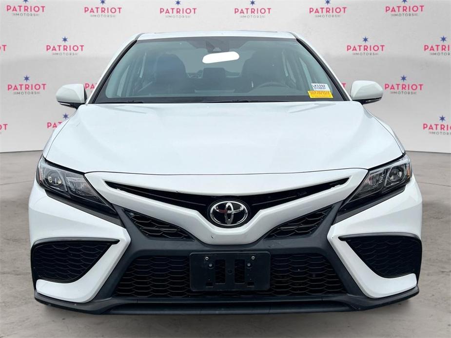 used 2021 Toyota Camry car, priced at $26,500