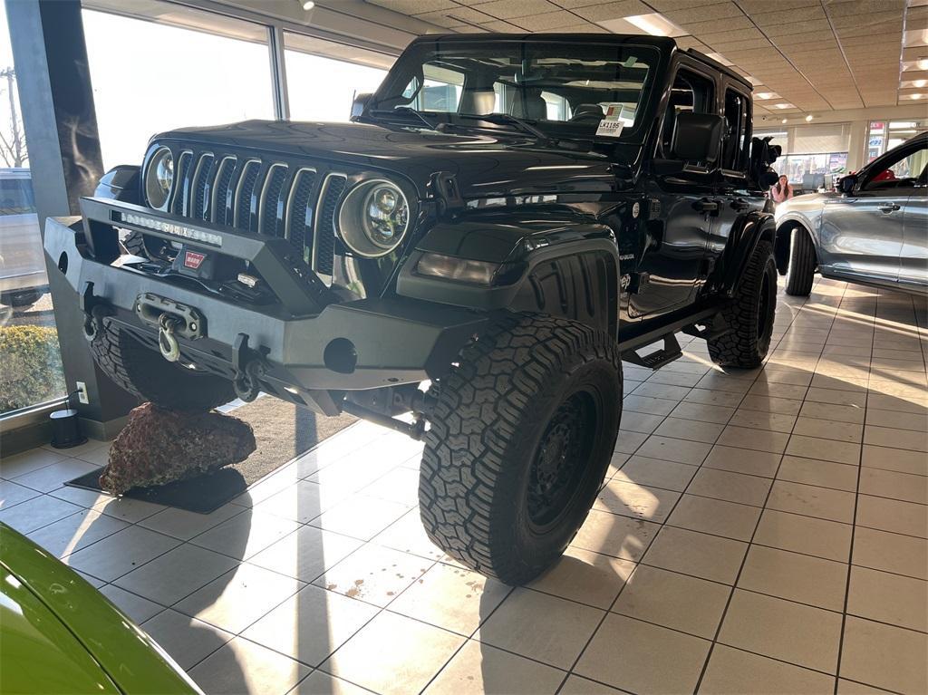 used 2018 Jeep Wrangler Unlimited car, priced at $27,738