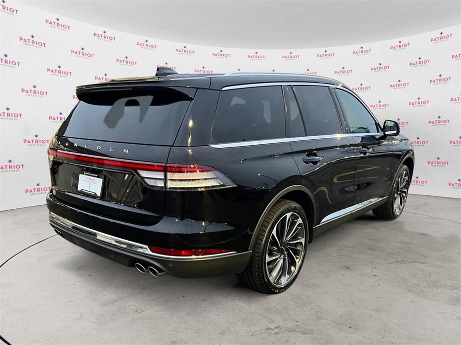 new 2025 Lincoln Aviator car, priced at $78,200