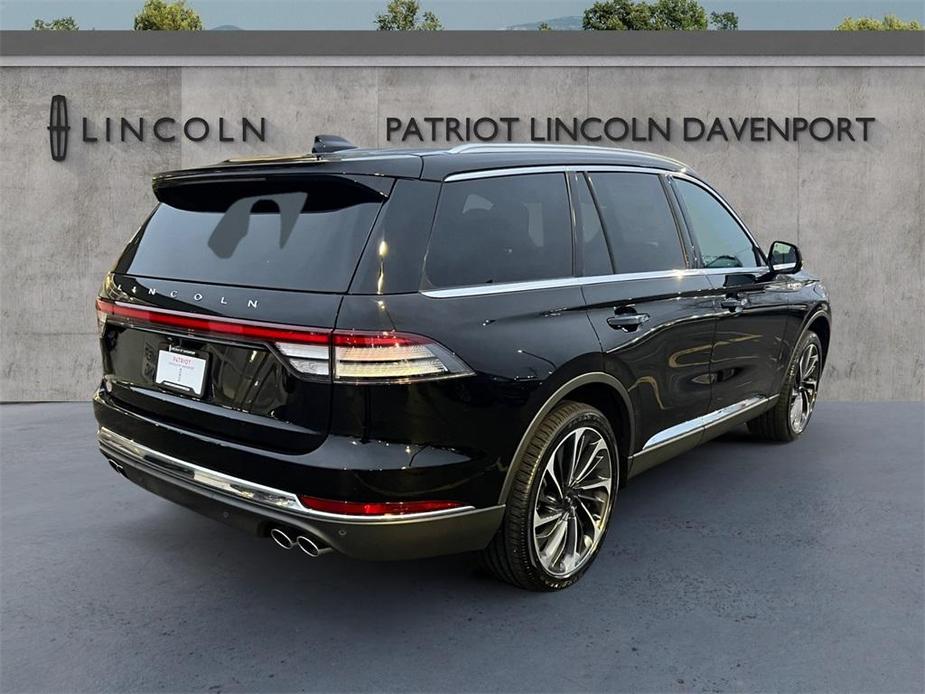 new 2025 Lincoln Aviator car, priced at $78,200