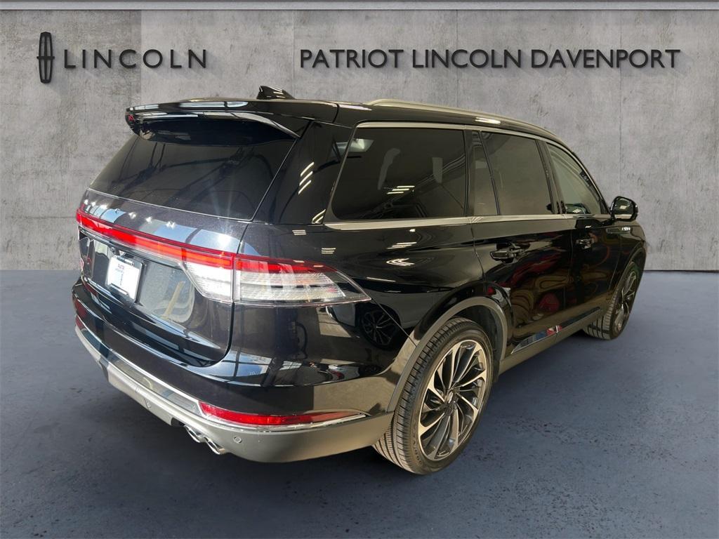 new 2025 Lincoln Aviator car, priced at $78,300