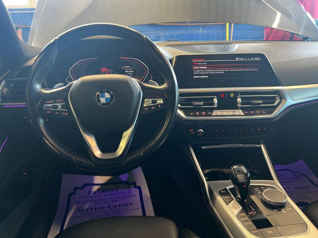 used 2021 BMW 330 car, priced at $22,845