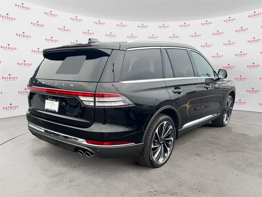 new 2025 Lincoln Aviator car, priced at $78,200