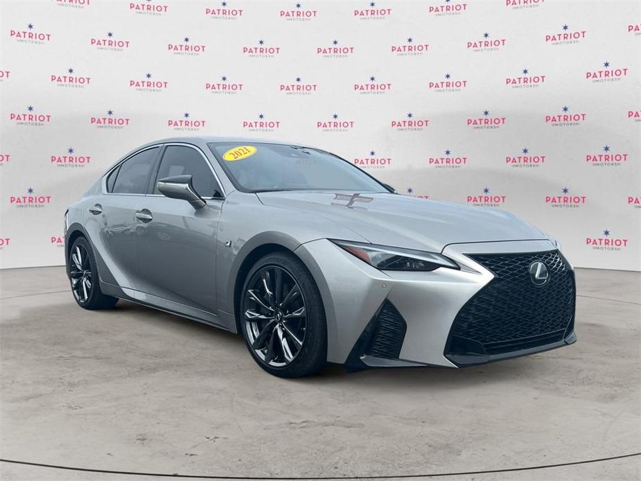 used 2021 Lexus IS 350 car, priced at $37,385