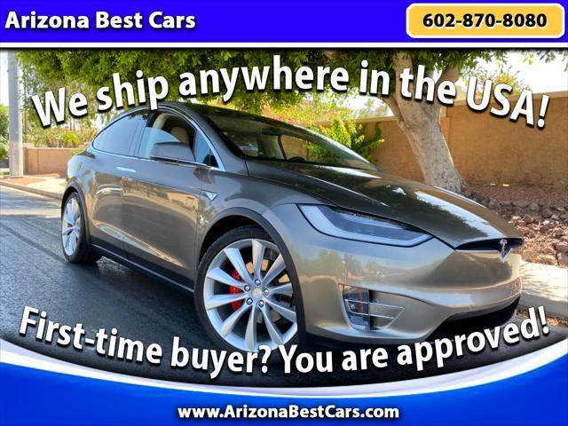 used 2016 Tesla Model X car, priced at $38,300