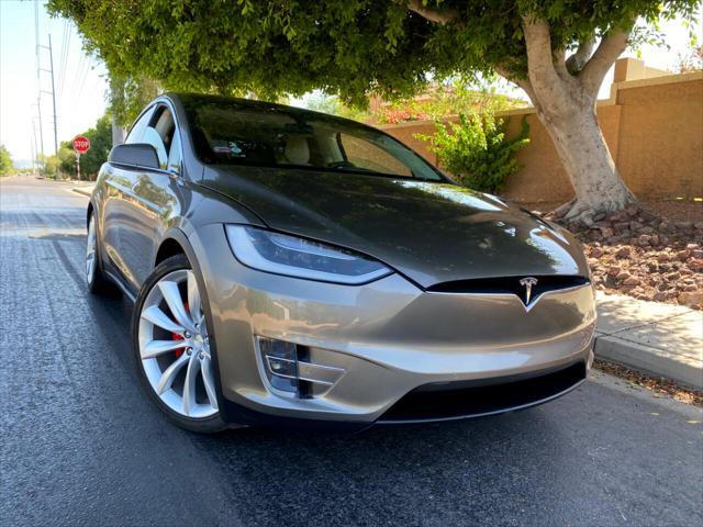 used 2016 Tesla Model X car, priced at $37,999