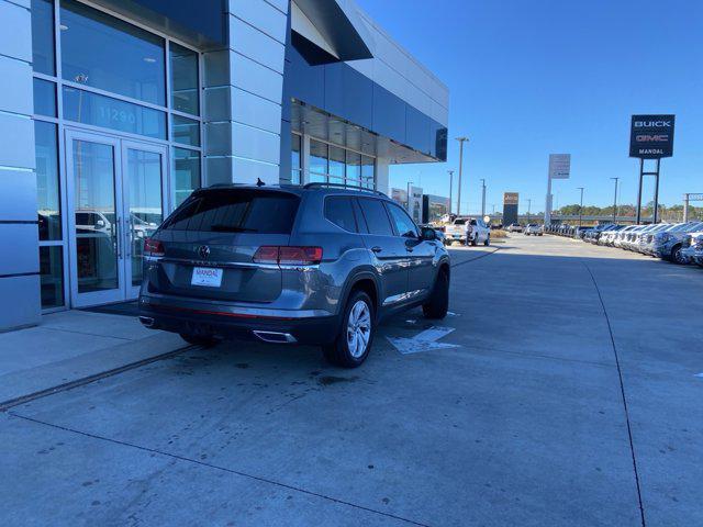 used 2021 Volkswagen Atlas car, priced at $22,000