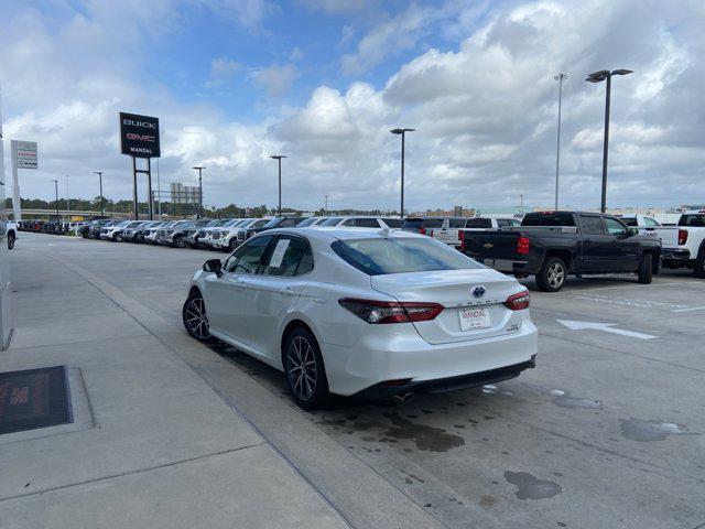 used 2021 Toyota Camry Hybrid car, priced at $25,000