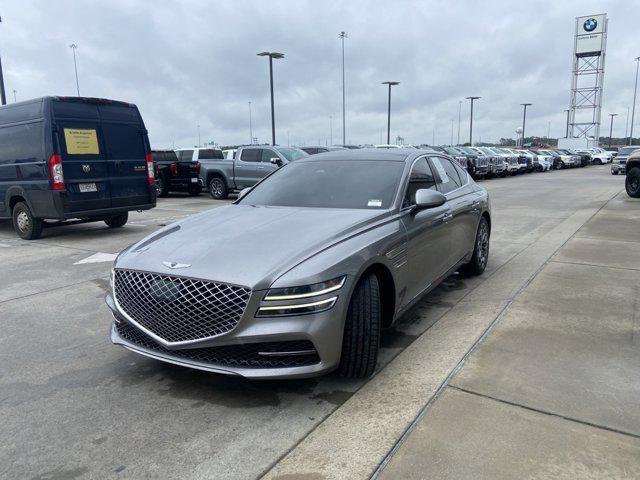 used 2021 Genesis G80 car, priced at $36,477