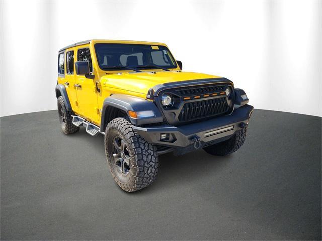 used 2018 Jeep Wrangler Unlimited car, priced at $22,949
