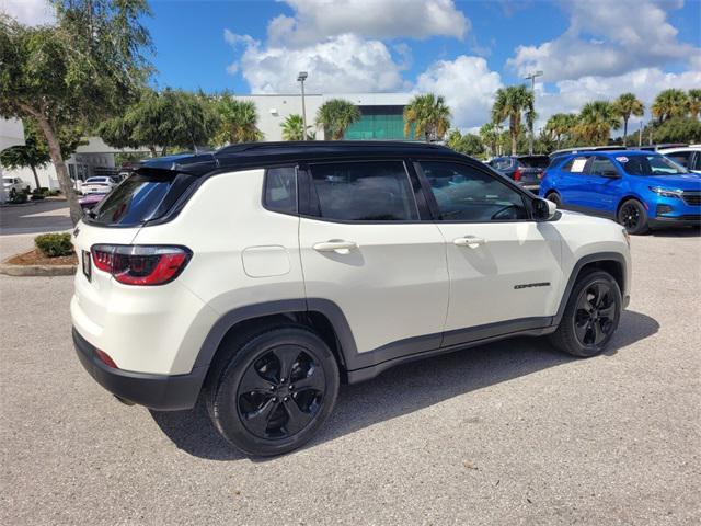 used 2021 Jeep Compass car, priced at $16,556