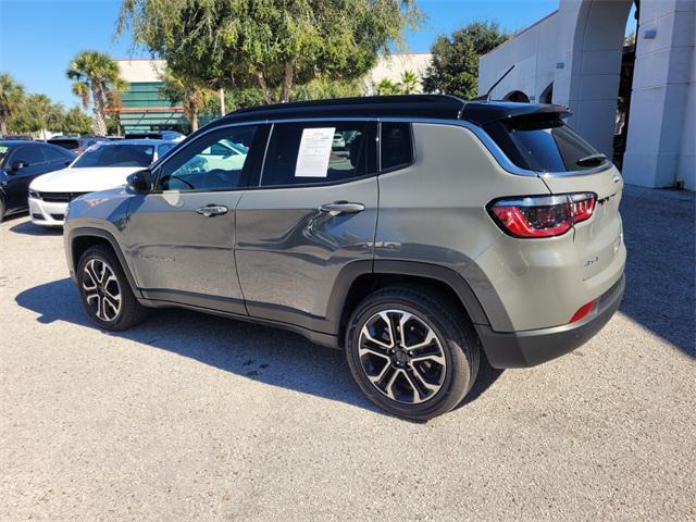 used 2023 Jeep Compass car, priced at $21,000