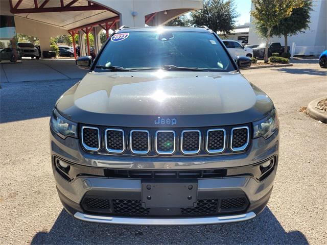 used 2023 Jeep Compass car, priced at $21,000