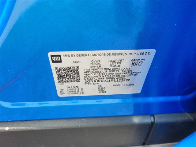 used 2024 Chevrolet Equinox car, priced at $19,000