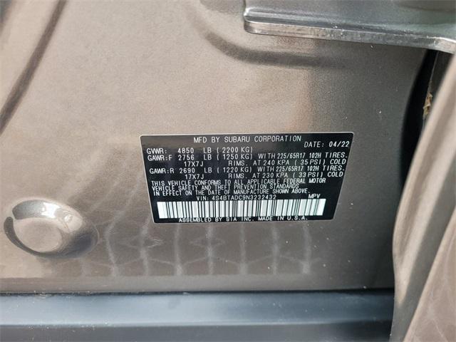 used 2022 Subaru Outback car, priced at $21,873