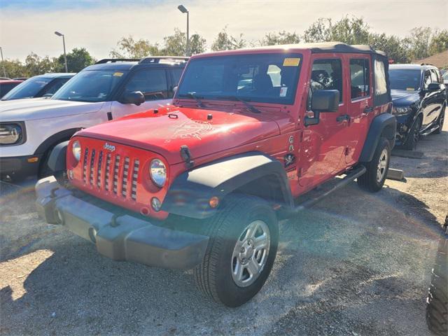 used 2015 Jeep Wrangler Unlimited car, priced at $16,382