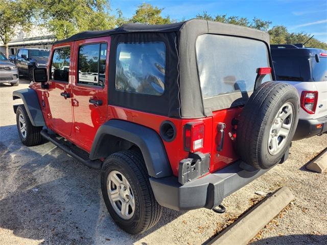 used 2015 Jeep Wrangler Unlimited car, priced at $16,382