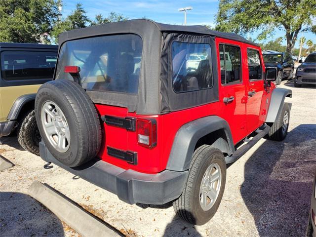 used 2015 Jeep Wrangler Unlimited car, priced at $16,382