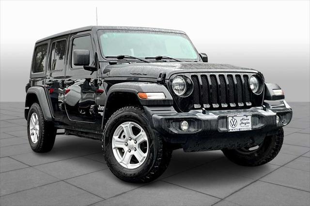 used 2020 Jeep Wrangler Unlimited car, priced at $30,017