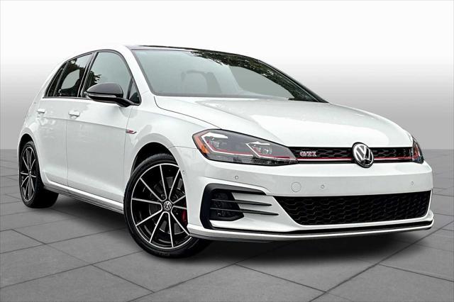 used 2021 Volkswagen Golf GTI car, priced at $27,991