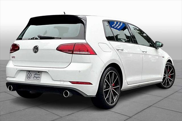 used 2021 Volkswagen Golf GTI car, priced at $27,991