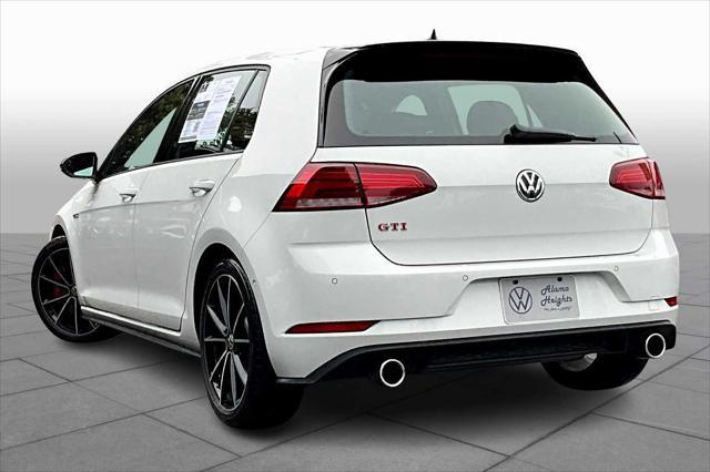 used 2021 Volkswagen Golf GTI car, priced at $27,991